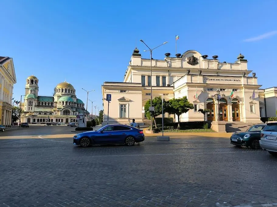 Modern Design 1 Bdrm, 4 Guests, Top Cente, Near Parliament, Self Check-In Σόφια 0*,